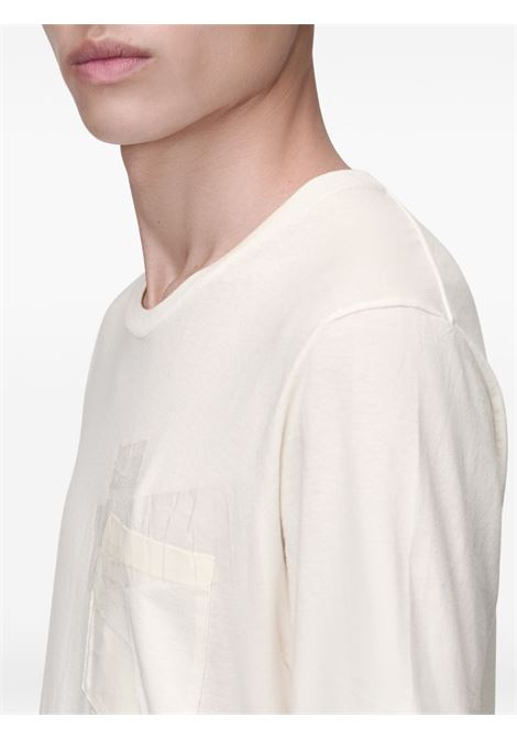 t-shirt taped uomo bianca MAISON MARGIELA | S67GC0048 S24575101